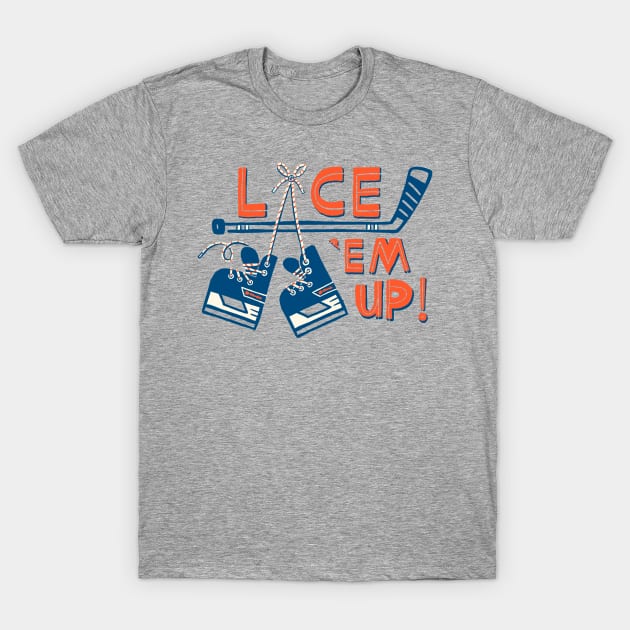 Lace 'Em Up! T-Shirt by AJSmith